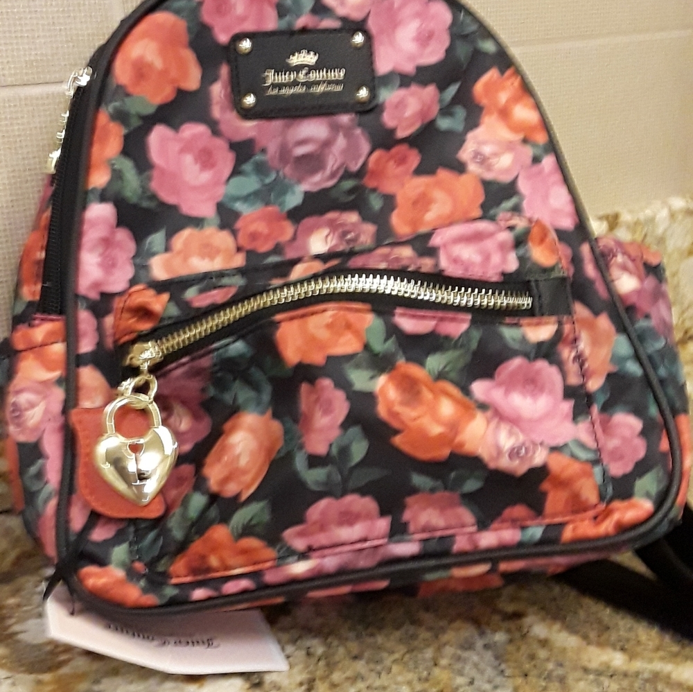 Juicy Couture Backpack floral orint